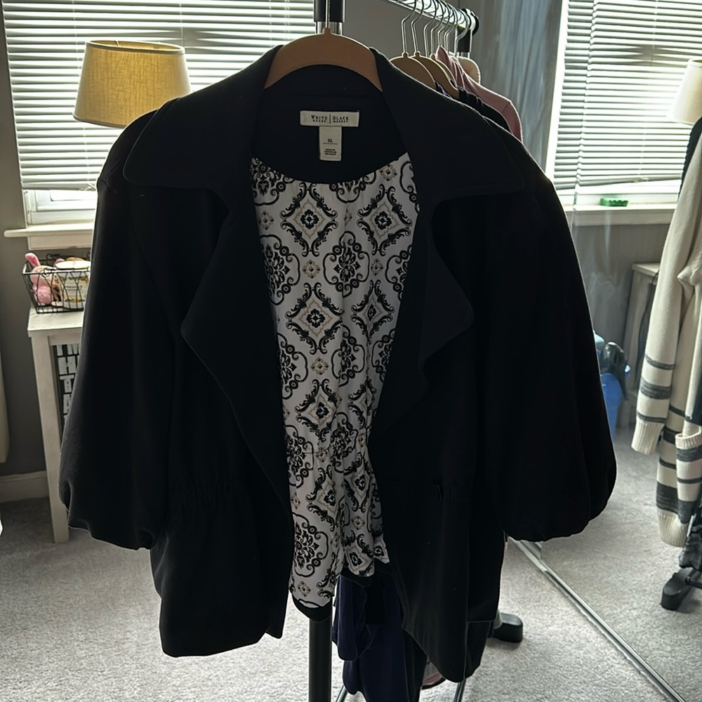 White House|Black Market black jacket XL
